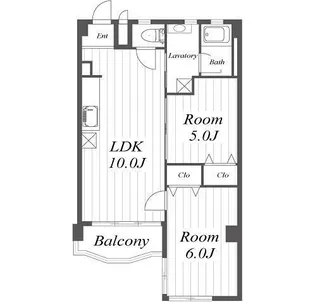 エルベコート豊中向丘【3階】の間取り