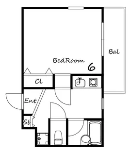 カントリー青葉ハイツ【3階】の間取り