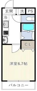 フローライト新大阪【3階】の間取り