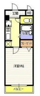 ルーラルタツミ【1階】の間取り