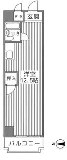 プロヴァンス【9階】の間取り