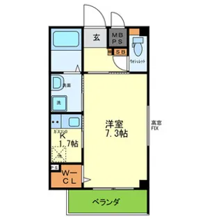 L&CスターハイツNo10【1階】の間取り