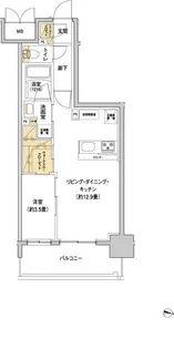 リビオメゾン新大阪【7階】の間取り