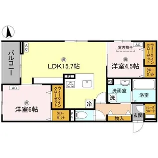 ARMOJOUR MATIN【3階】の間取り