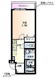 フジパレス菅原公園【2階】の間取り