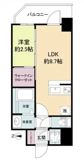 セレニテ新大阪グランデ ミリュー【2階】の間取り