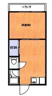 グリーンヴィラ千里【3階】の間取り