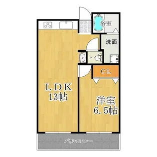 JMRレジデンス新大阪【5階】の間取り