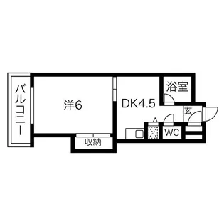 コージーコートYODOI-I【3階】の間取り