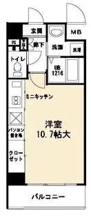 エターナル緑丘【3階】の間取り