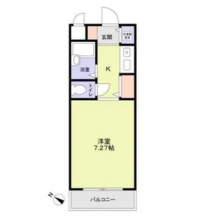 センチュリー蛍池【2階】の間取り