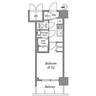 スプランディッドVII【4階】の間取り