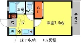 I・ESPACE【1階】の間取り