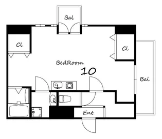 Gran Pino 桃山台【5階】の間取り