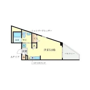 ウインズコートIII【3階】の間取り