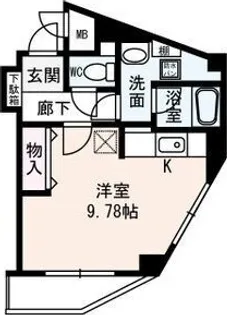 Park house HINO【3階】の間取り