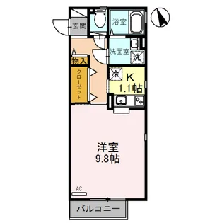 春紫苑【1階】の間取り
