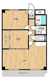 ヴィラ・サンテ【1階】の間取り