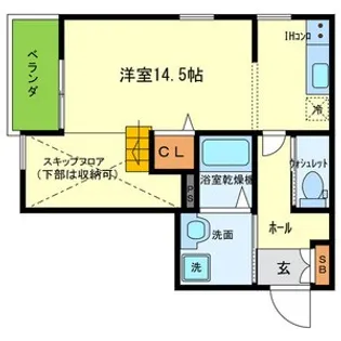 FORESTA末広【3階】の間取り
