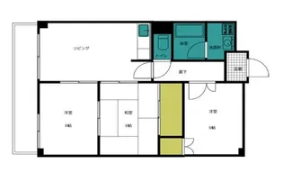 レクシア北条【1階】の間取り