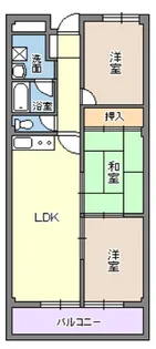 ハイツスリーオーク【11階】の間取り