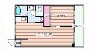 谷田十三マンション【3階】の間取り