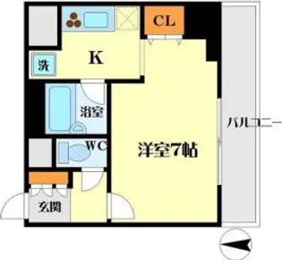 アーデン江坂【11階】の間取り