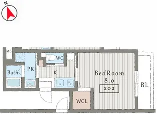 リアコート豊中岡町 【3階】の間取り