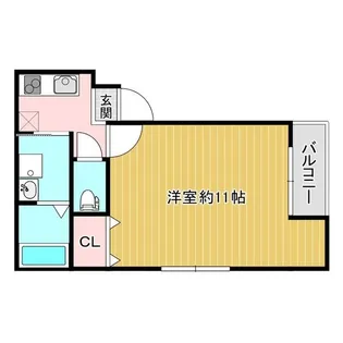 フジパレスMORECRESTIII【1階】の間取り