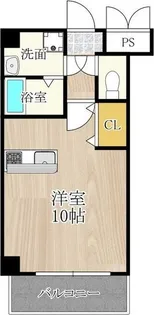 CITY SPIRE上新庄【8階】の間取り