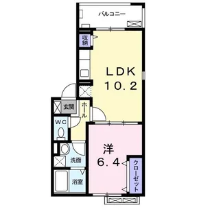 リラッサ【3階】の間取り