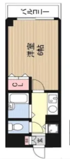 コート十三【7階】の間取り