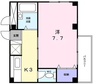 パークサイドM【3階】の間取り