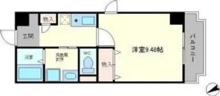 M緑地【3階】の間取り