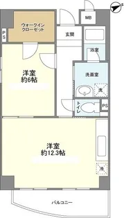 プリオール上新庄【3階】の間取り