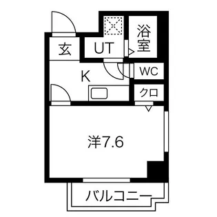 ヒルズ小松【2階】の間取り
