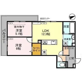 Archeight【2階】の間取り