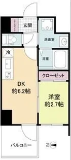 セレニテ新大阪グランデ ミリュー【5階】の間取り