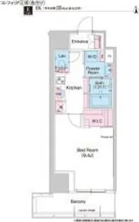 コンフォリア江坂【12階】の間取り