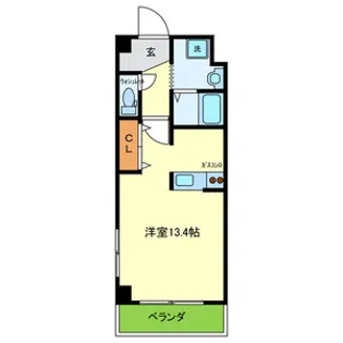 SOUTH【3階】の間取り