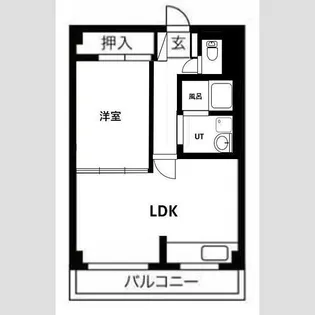 SENSE東淀川【4階】の間取り