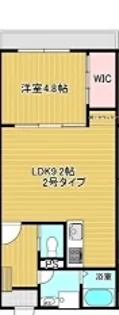プリヴェ豊中曽根【2階】の間取り