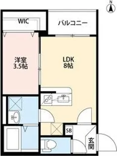 SEED豊中【2階】の間取り