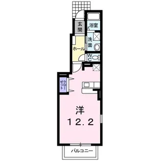 ゾーナ・オヴェスト【1階】の間取り