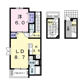 TM.MAISON【3階】の間取り