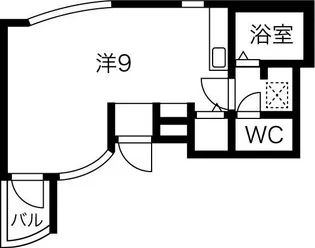 カルム香川【3階】の間取り