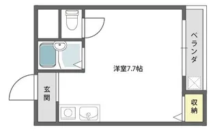 KSコート千里山駅前【4階】の間取り