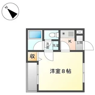 フォレストヴィラ【1階】の間取り
