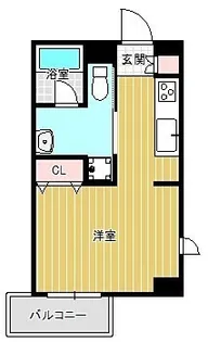 フロンティアゲート淀川【2階】の間取り