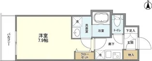 BPRレジデンス江坂【4階】の間取り